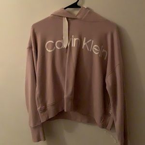 Small mauve/pink Calvin Klein hoodie
